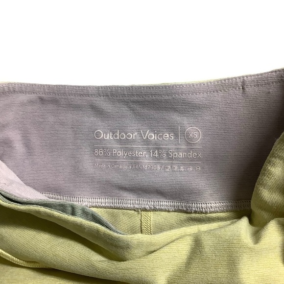 Outdoor Voices Colorblock 7/8 Leggings Size XS - Picture 2 of 6